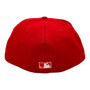 Los Angeles Dodgers New Era All Red With 1988 World Series Patch Logo On Side 59FIFTY Fitted Hat