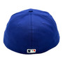 Los Angeles Dodgers New Era All Royal Blue With 7 Times World Series Champions Patch On Side 59FIFTY Fitted Hat