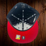 Pittsburgh Steelers New Era All Black/Red Under Visor With Super Bowl XL Patch On Side 59FIFTY Fitted Hat