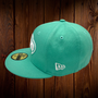Seattle Seahawks New Era All Mint With Super Bowl XLVIII Patch On Side 59FIFTY Fitted Hat