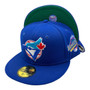 Toronto Blue Jays New Era All Royal Blue With 1993 World Series Patch On Side 59FIFTY Fitted Hat