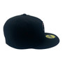Arizona Diamondbacks New Era All Black With Cooperstown Logo 59FIFTY Fitted Hat