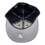 Seattle Seahawks New Era All Navy With Metallic Silver Logo 59FIFTY Fitted Hat