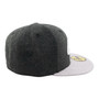 Seattle Seahawks New Era All Heather Black With Gray Heather Bill 59FIFTY Fitted Hat