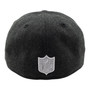 Seattle Seahawks New Era All Heather Black With Gray Heather Bill 59FIFTY Fitted Hat