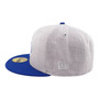 Seattle Seahawks New Era Heather Gray/Royal Blue Bill With Retro Logo 59FIFTY Fitted Hat