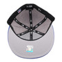 Seattle Seahawks New Era Heather Gray/Royal Blue Bill With Retro Logo 59FIFTY Fitted Hat