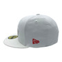 Seattle Seahawks New Era All White With Red Inside The Seahawk 59FIFTY Fitted Hat