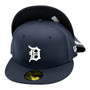 Detroit Tigers New Era All Navy Home Authentic Collection On-Field 59FIFTY Fitted Hat