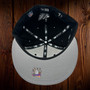Tampa Bay Buccaneers New Era All Black With Alternate Logo And Super Bowl LV Patch On Side 59FIFTY Fitted Hat