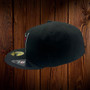 Tampa Bay Buccaneers New Era All Black/Pink Bottom With Primary Logo And Super Bowl XXXVII Patch On Side 59FIFTY Fitted Hat