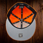 Tampa Bay Buccaneers New Era All Orange With Throwback Logo And 1980 Pro Bowl Patch On Side 59FIFTY Fitted Hat