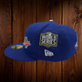 Los Angeles Dodgers New Era All Royal Blue With All Over World Series Patches 59FIFTY Fitted Hat