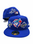 Toronto Blue Jays New Era All Royal Blue With All Over World Series Patches 59FIFTY Fitted Hat