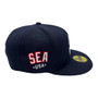 Seattle Mariners New Era All Navy 4th Of July On-Field 59FIFTY Fitted Hat