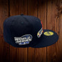 Boston Red Sox All Navy With World Series Patches All Over 59FIFTY Fitted Hat