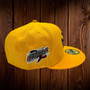 Tampa Bay Rays All Gold/Burgundy Bottom With 1998 Inaugural Season Patch On Side 59FIFTY Fitted Hat