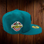 Arizona Diamondbacks New Era All Turquoise/Purple Bottom With 2001 World Series Patch On Side 59FIFTY Fitted Hat