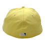 Florida Marlins New Era Soft Yellow/Forest Green Bottom With 10TH Anniversary Patch On Side 59FIFTY Fitted Hat