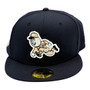 Cincinnati Reds New Era Navy/Peach Bottom With 150 Years Established Patch On Side 59FIFTY Fitted Hat
