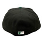 Oakland Athletics New Era Black/Dark Green Bill With Pink Bottom And 1999 World Series Patch On Side 59FIFTY Fitted Hat