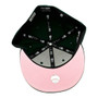 Los Angeles Dodgers New Era All Dark Green/Pink Bottom With 75TH World Series Patch On Side 59FIFTY Fitted Hat