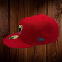 Tampa Bay Rays All Red/Gray Bottom With 1998 Inaugural Season Patch On Side 59FIFTY Fitted Hat