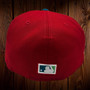 Tampa Bay Rays All Red/Gray Bottom With 1998 Inaugural Season Patch On Side 59FIFTY Fitted Hat