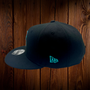 Seattle Mariners New Era All Black/Pink Bottom With 40TH Anniversary Patch On Side 9FIFTY Adjustable Snapback Hat