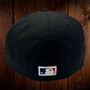 Arizona Diamondbacks New Era All Black With 2001 World Series Patches In The Front 59FIFTY Fitted Hat