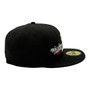 Oakland Athletics New Era All Black With 1989 World Series Patches In The Front 59FIFTY Fitted Hat