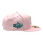 Seattle Mariners New Era All Pink/Teal Bottom With 2001 All Star Game Patch On Side 59FIFTY Fitted Hat
