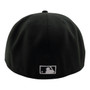 Seattle Steelheads New Era Black With White And Light Gray Bottom Negro League 59FIFTY Fitted Hat