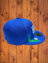 Seattle Seahawks New Era All Royal Blue 2021 NFL Sideline Home Historic Logo 59FIFTY Fitted Hat