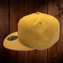 Tacoma Rainiers New Era All Panama Tan/Pink Bottom With Familia De Tacoma Patch On Side 59FIFTY Fitted Hat