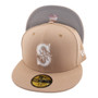 Seattle Mariners New Era Camel Tan And Light Gray Bottom 59FIFTY Fitted Hat