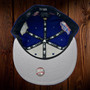 Los Angeles Dodgers New Era All Royal Blue/Gray Bottom With World Series Patches All Over 59FIFTY Fitted Hat