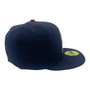 St. Louis Cardinals New Era All Navy/Gray Bottom Cooperstown Logo 59FIFTY Fitted Hat