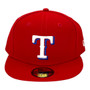 Texas Rangers New Era All Red Authentic Collection On-Field Alternate 59FIFTY Fitted Hat