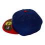 Texas Rangers New Era All Dark Royal Blue/Red Bill Diamond Era 59FIFTY Fitted Hat