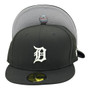 Detroit Tigers New Era Black And White With Gray Bottom 59FIFTY Fitted Hat