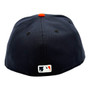 Detroit Tigers New Era All Navy Road Authentic Collection On-Field 59FIFTY Fitted Hat