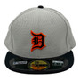 Detroit Tigers New Era Gray/Navy Diamond Era 59FIFTY Fitted Hat