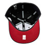 Washington State Cougars Zephyr All Black With Team Color Logo Stretch Fit Hat