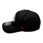 Gonzaga Bulldogs Zephyr All Black With Team Color Logo Stretch Fit Hat