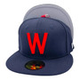 Washington Senators New Era All Navy Blue/Gray Bottom 1952 Cooperstown Logo 59FIFTY Fitted Hat