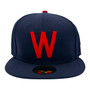 Washington Senators New Era All Navy Blue/Gray Bottom 1952 Cooperstown Logo 59FIFTY Fitted Hat