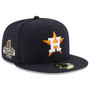Houston Astros New Era All Navy 2022 World Series Champions Side Patch 59FIFTY Fitted Hat