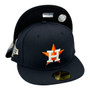 Houston Astros New Era All Navy 2022 World Series Champions Side Patch 59FIFTY Fitted Hat