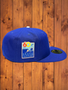 Los Angeles Dodgers New Era All Royal Blue With 60th Anniversary Dodger Stadium Liquid Chrome Patch 59FIFTY Fitted Hat